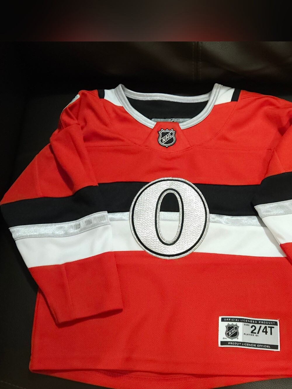 NHL Kids Ottawa Senators 100 Classic Hockey Jersey 2/4T